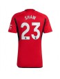 Manchester United Luke Shaw #23 Replika Hemmakläder 2023-24 Kortärmad